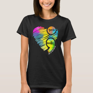 0 Psychische Gesundheitsbewusstseins Semikolon Sui T-Shirt