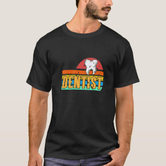 0 Retro Vintage Zahnarzt Tollster Zahnarzt Geschen T-Shirt