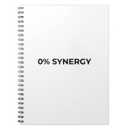 0% Synergy Minimalist Professional Notebook Notizblock