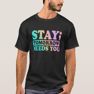 0 Unterstützung für psychische Gesundheit Morgen T-Shirt