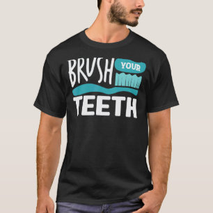 0 Weiße Saubere Zähne Zahnarzt Doktor T-Shirt