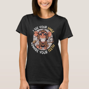 0 Zahnarzt Ich sehe Ihr Lächeln bewundere Ihre Zäh T-Shirt