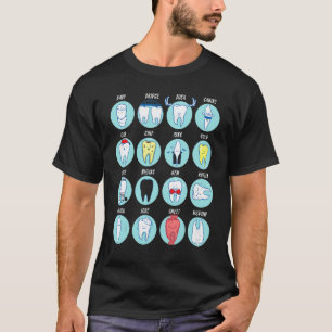 0 Zahnarzt Zähne Zahnarzthelferin Orthodo T-Shirt