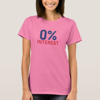 0% Zinsen T-Shirt