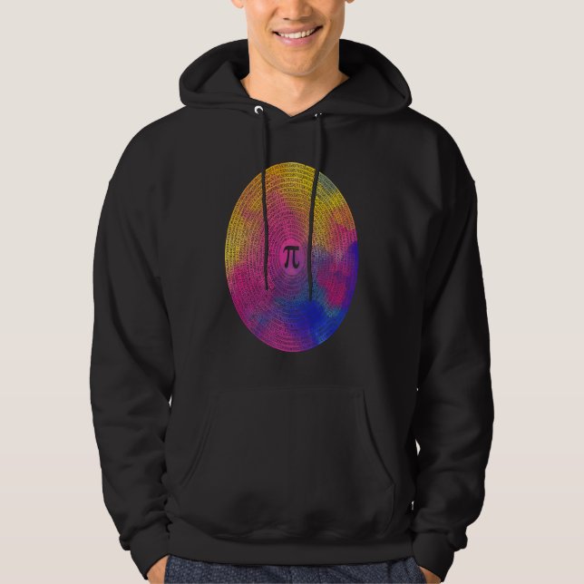 10000 Digits Pi Sign Math  Mathematics Nerd Pi Day Hoodie (Vorderseite)