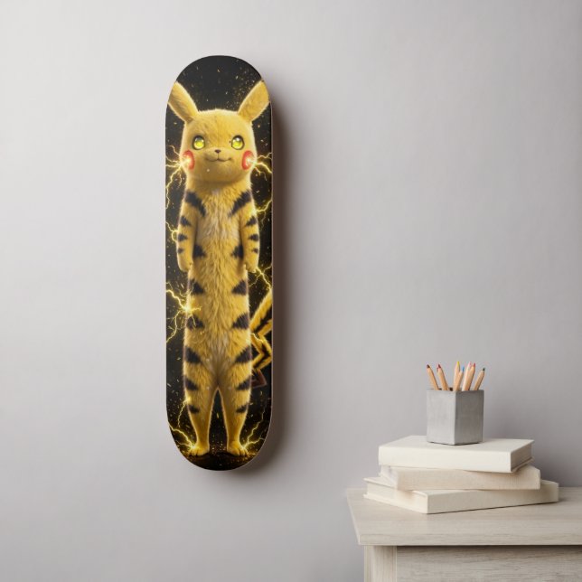 10000 Volt süße Cutzigkeit Skateboard (Wandkunst)
