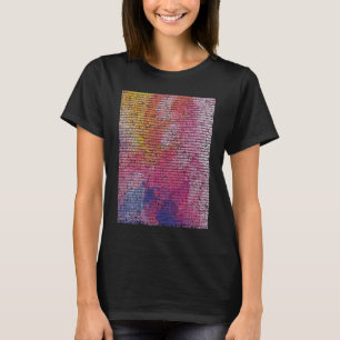 10000 Ziffern pi-Tag Unterschreiben Mathematik Ner T-Shirt