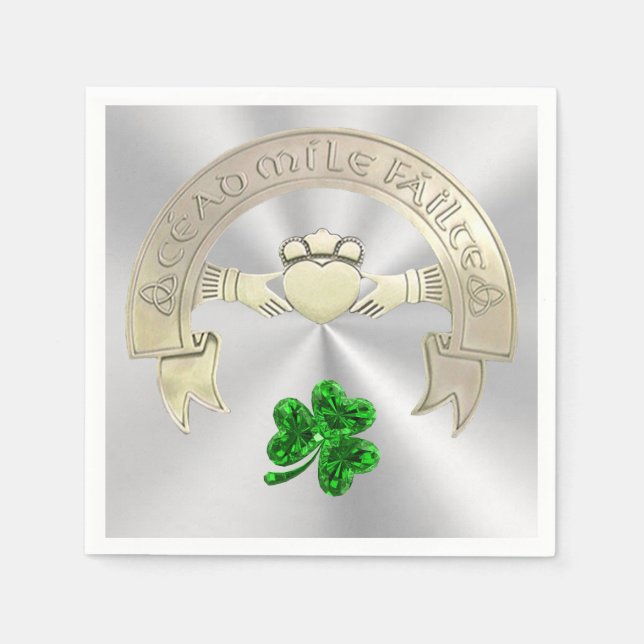 1000 begrüßt serviette (Vorderseite)