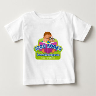1000 Bücher vor Kindergarten Baby T-shirt