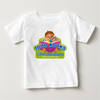 1000 Bücher vor Kindergarten-Shirt Baby T-shirt