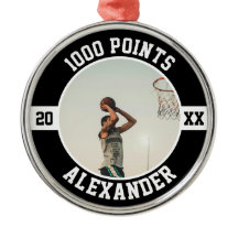 1000 Career Points Basketball Scorer Milestone