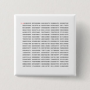 1000 erste Ziffern i-Nummer Mathematisches Symbo Button