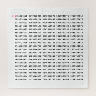 1000 erste Ziffern i-Nummer Mathematisches Symbo Puzzle