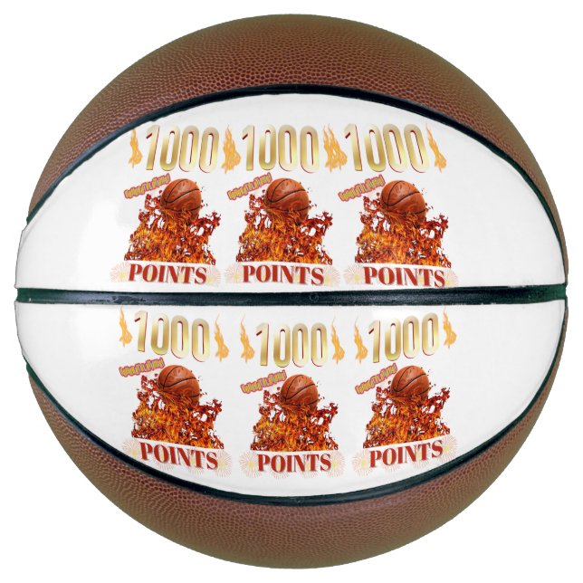 1000 GLÜCKWÜNSCHE BASKETBALL (Vorderseite)