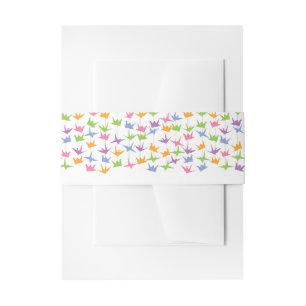1000 Hanging Origami Paper Cranes Wedding Einladungsbanderole