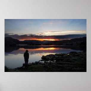 1000 Insel Sonnenaufgang - Ansel Adams Wilderness Poster