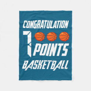 1000 Ints Basketball-Punktrichter High School Bask Fleecedecke