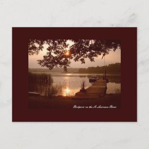 1000 Islands View Postkarte