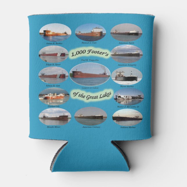 1000 Meter auf den Großen Seen können kühler werde Dosenkühler (Vorderseite)