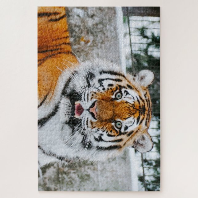 1000 Niedliches Tiger-Puzzle Puzzle (Vertikal)