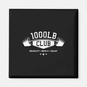 1000 Pfund Klub Fitnessstudio Gewichtheben Deadlif Magnet