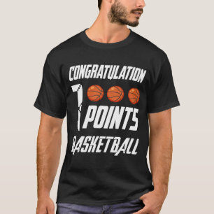 1000 Punkte Basketball Scorer High School Basketba T-Shirt