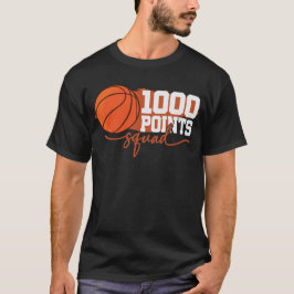 1000 Punkte Basketball Scorer High School T-Shirt