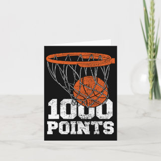 1000 Punkte Bysketbyll Hoch Schule Basketby Karte