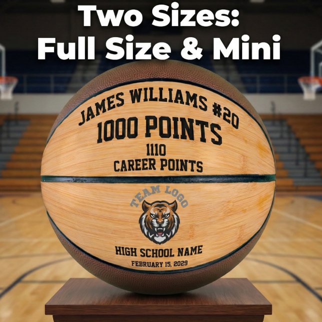 1000 Punkte Individuelle Name, Teamlogo und Jersey Basketball (Von Creator hochgeladen)