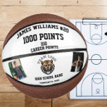 1000 Punkte Meilenstein mit benutzerdefinierten Fo Mini Basketball<br><div class="desc">Dieser Basketball ist ein individuelles Geschenk für jeden Basketballspieler oder -fan. Der Ball ist mit "1000 Punkten" und einem personalisierten Namen- und Trikotlogos bedruckt, was ihn zu einem einzigartigen und besonderen Sake macht, der eine unvergessliche Leistung feiert. Ob Sie Ihren eigenen Meilenstein feiern oder einen außergewöhnlichen Spieler ehren, dieser Gedenkball...</div>