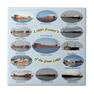 1000 Seitenenden der Great Lakes Fliese