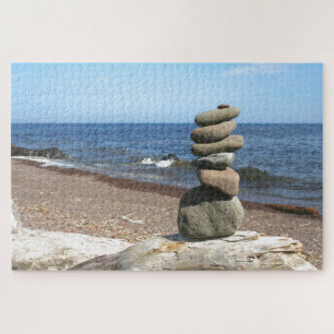 1000 Stück Cairn Meditation Stones Puzzle