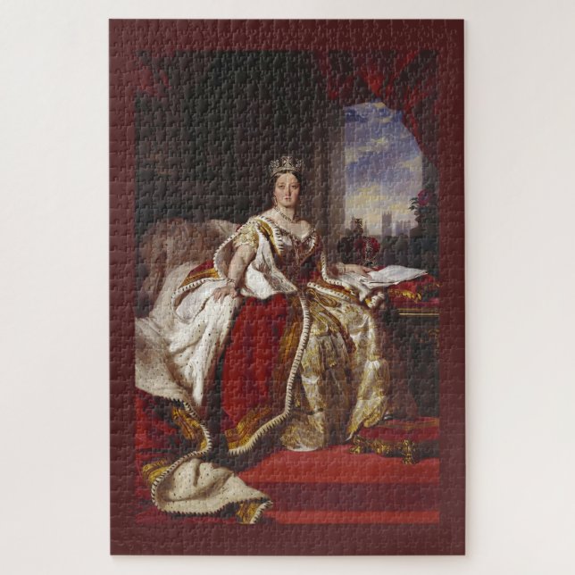 1000 Stück Coronation of Queen Victoria Puzzle (Vertikal)
