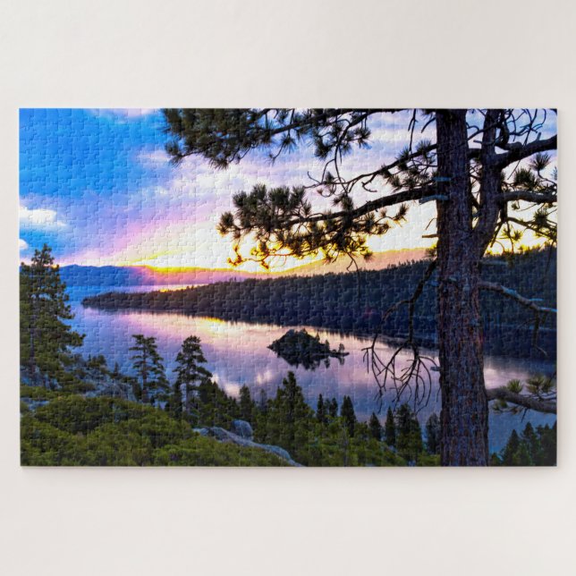 1000+ Stück Emerald Bay Sunrise Jigsaw Puzzle (Horizontal)