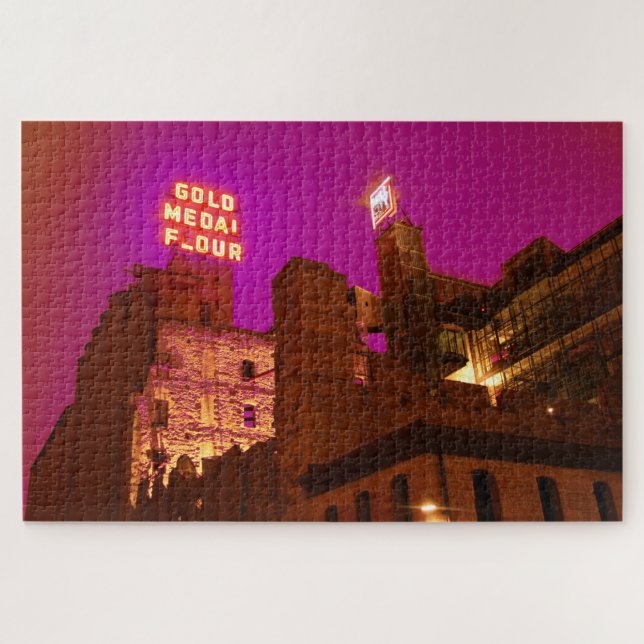 1000 Stück Mill City Jigsaw Puzzles (Horizontal)