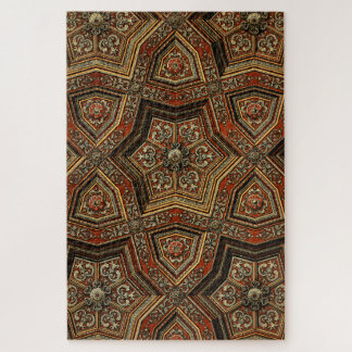 1000 Stück Puzzle auf Fujicolor Papier Braun Blume