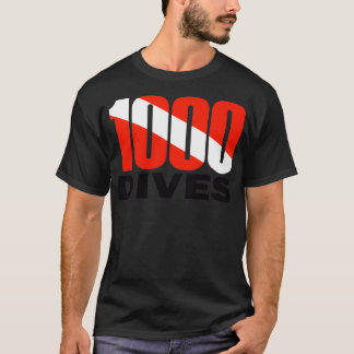 1000 Tauchgänge T-Shirt