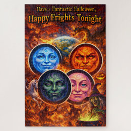 1000 Teile himmlisches Halloween-Fantasie-Puzzle Puzzle