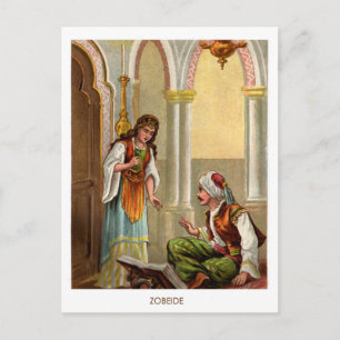 1001 Arabische Nächte: Zobeide Postkarte