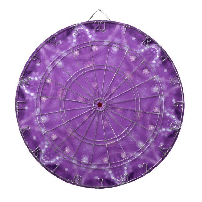 1001 Herzspinnen Dartscheibe (vorne)
