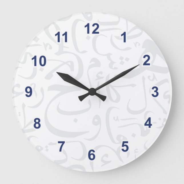 1001 Tage Große Wanduhr (Vorderseite)