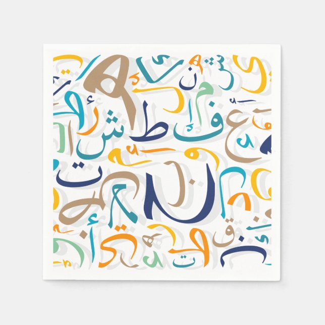 1001 Tage Serviette (Vorderseite)