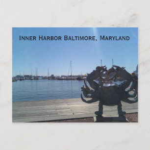 1002001151, Innenhafen Baltimore, Maryland Postkarte