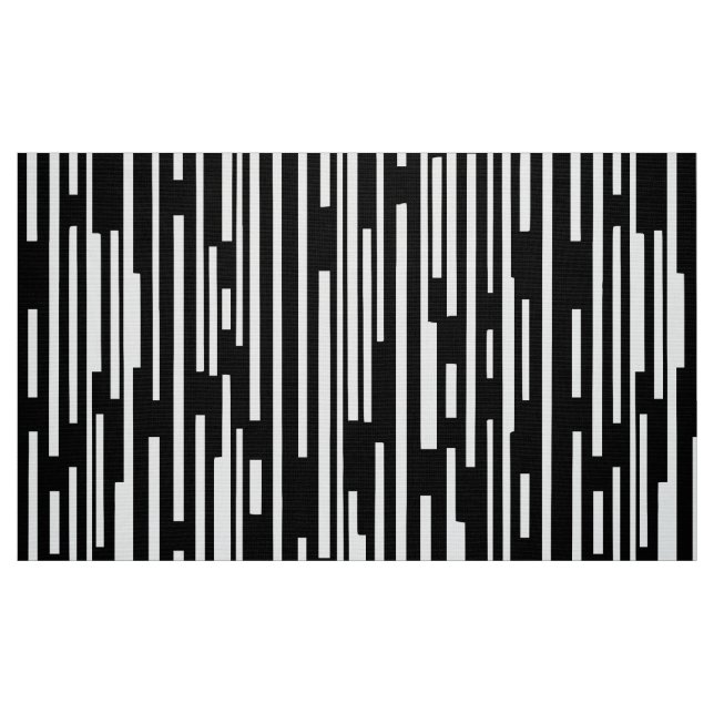 100216 - Schwarz und Weiß Stoff (Fat Quarter (45,7 x 55,9 cm))