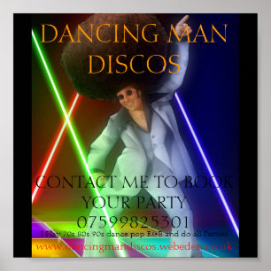 1003255_ec4e_625x1000, TANZENDE MANN-DISCOS, INH. Poster