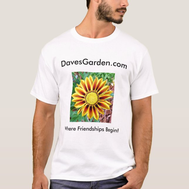 100_5491, DavesGarden.com, wo Freundschaften… sind T-Shirt (Vorderseite)