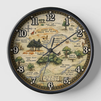 100 Acre Wood Uhr