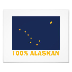 100 % ALASKAN FOTODRUCK
