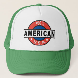 100% Amerikaner Truckerkappe