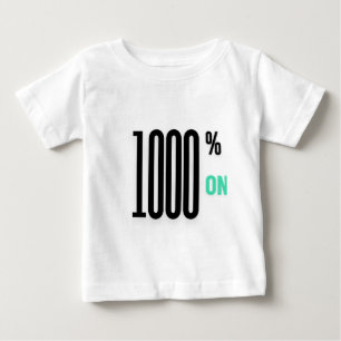 100% anpassbares Design Baby T-shirt